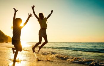 Vakantie op het strand